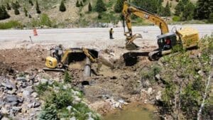 Spillway drainage expansion under sr-14