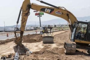 I-15 exit 62 widening and deceleration lane