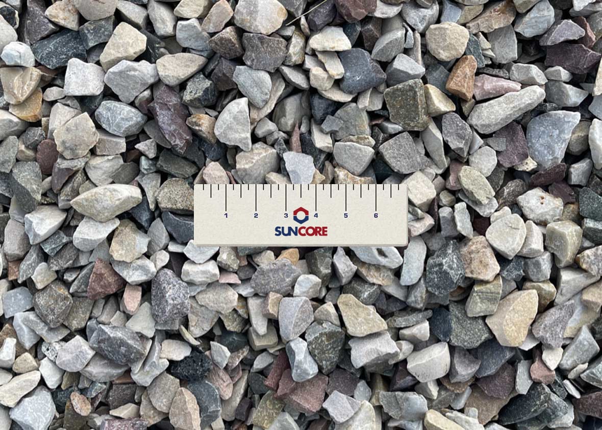 1 inch crushed rock