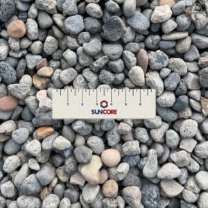 1" round rock